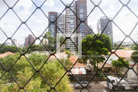 Vista da Sala de apartamento à venda com 2 quartos, 83m² em Brooklin Paulista, São Paulo