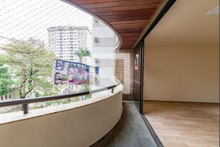 Varanda da Sala de apartamento à venda com 4 quartos, 175m² em Santo Agostinho, Belo Horizonte