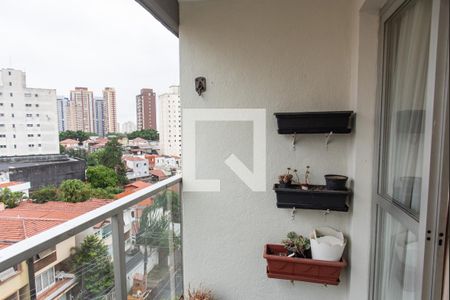 Varanda de apartamento à venda com 3 quartos, 90m² em Jardim da Gloria, São Paulo