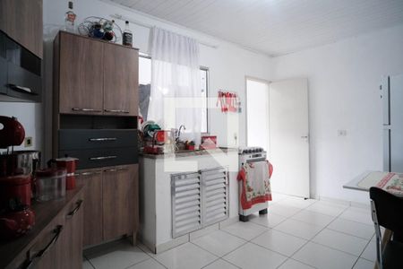 Sala/Cozinha de casa para alugar com 1 quarto, 40m² em Jardim Santa Maria, São Paulo