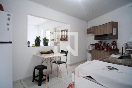 Sala/Cozinha de casa para alugar com 1 quarto, 40m² em Jardim Santa Maria, São Paulo