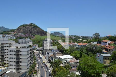 Vista da Varanda de apartamento à venda com 1 quarto, 70m² em Jacarepaguá, Rio de Janeiro