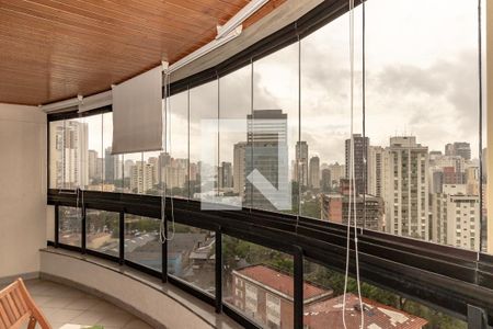 Sacada de apartamento à venda com 3 quartos, 104m² em Vila Olímpia, São Paulo