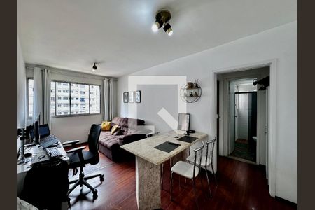 Sala de apartamento à venda com 1 quarto, 69m² em Cidade Monções, São Paulo