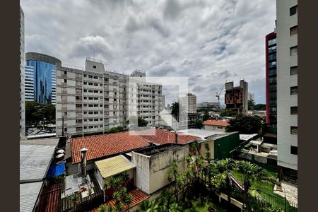 Vista da Sala de apartamento à venda com 1 quarto, 69m² em Cidade Monções, São Paulo