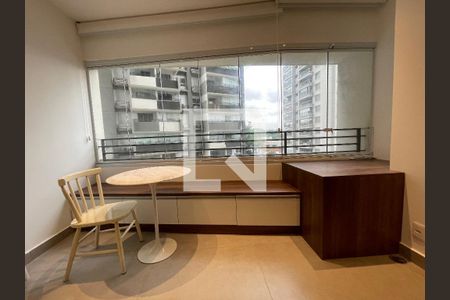 Varanda de kitnet/studio à venda com 1 quarto, 25m² em Butantã, São Paulo