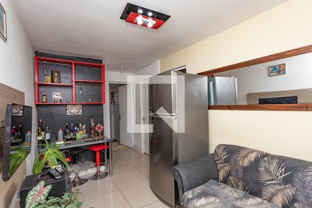 Sala  de apartamento à venda com 2 quartos, 48m² em Campanário, Diadema