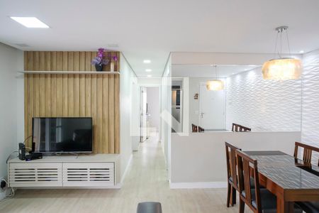 Sala de apartamento à venda com 3 quartos, 74m² em Jardim Paramount, São Bernardo do Campo