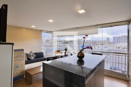 Varanda gourmet de apartamento à venda com 3 quartos, 124m² em Vila Formosa, São Paulo