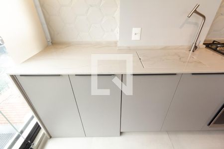 Sala/Cozinha de apartamento à venda com 2 quartos, 55m² em Indianópolis, São Paulo