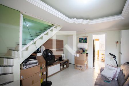 Sala de casa à venda com 2 quartos, 90m² em Santa Monica, Belo Horizonte