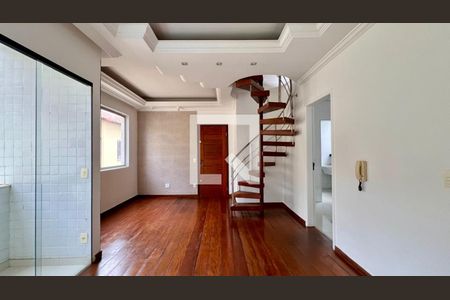 sala  de apartamento à venda com 3 quartos, 180m² em Ouro Preto, Belo Horizonte