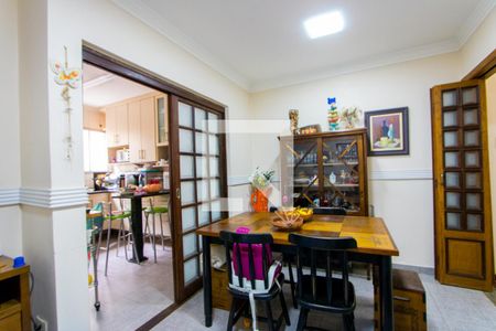 Sala de jantar de casa à venda com 3 quartos, 170m² em Jardim Bela Vista, Santo André