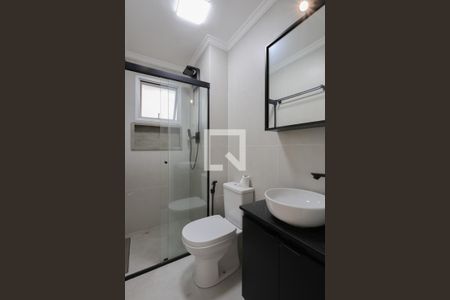 Banheiro da Suíte de apartamento para alugar com 1 quarto, 38m² em Santana, São Paulo