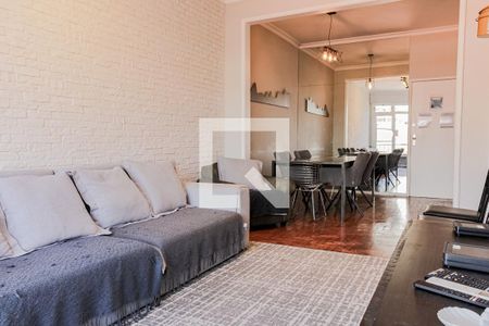 Sala  de apartamento à venda com 3 quartos, 104m² em Humaitá, Rio de Janeiro