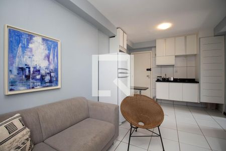 Sala de apartamento para alugar com 1 quarto, 37m² em Qe 40, Brasília