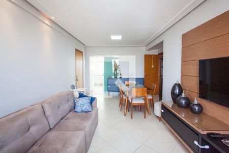 Sala de apartamento para alugar com 3 quartos, 100m² em Santa Mônica, Uberlândia