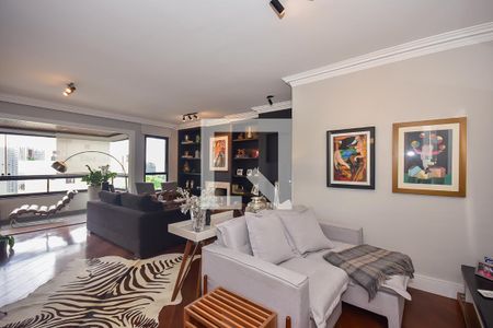 Sala de apartamento à venda com 3 quartos, 186m² em Vila Suzana, São Paulo