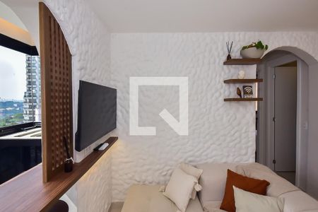 Sala de Tv de apartamento à venda com 2 quartos, 42m² em Cidade Jardim, São Paulo