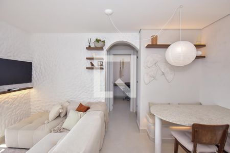 Sala de apartamento à venda com 2 quartos, 42m² em Cidade Jardim, São Paulo