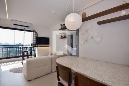 Sala de apartamento à venda com 2 quartos, 42m² em Cidade Jardim, São Paulo