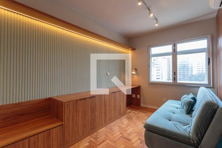 Sala de apartamento à venda com 1 quarto, 50m² em Itaim Bibi, São Paulo