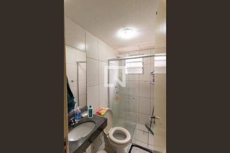 Banheiro de apartamento à venda com 1 quarto, 47m² em Loteamento Parque São Martinho, Campinas