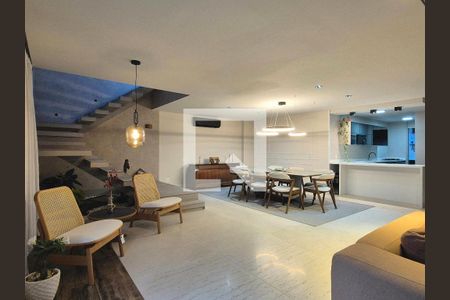 Sala de apartamento à venda com 4 quartos, 350m² em Barra da Tijuca, Rio de Janeiro