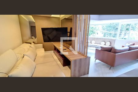 Sala de TV de apartamento à venda com 3 quartos, 116m² em Vila Andrade, São Paulo