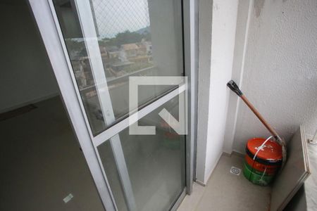 Varanda da Sala de apartamento à venda com 2 quartos, 46m² em Taquara, Rio de Janeiro