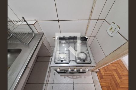 Cozinha de apartamento à venda com 1 quarto, 37m² em Centro, Rio de Janeiro