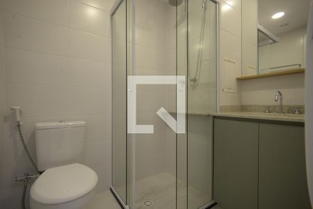 Banheiro de kitnet/studio à venda com 1 quarto, 21m² em Alto do Ipiranga, São Paulo