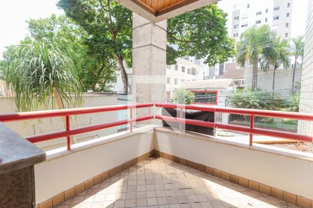 Varanda da Sala 1 de apartamento à venda com 3 quartos, 120m² em São Pedro, Belo Horizonte