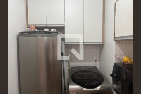 Cozinha de apartamento para alugar com 2 quartos, 34m² em Vila Leopoldina, São Paulo