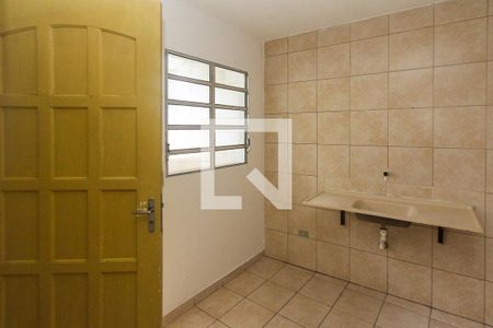 Cozinha de casa para alugar com 1 quarto, 35m² em Jardim Record, São Paulo