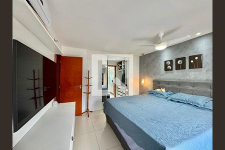 Suíte 1 (Master) de casa de condomínio à venda com 3 quartos, 193m² em Vargem Grande, Rio de Janeiro