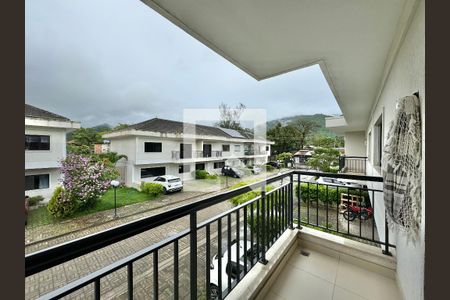 Suíte 1 (Master) - Varanda de casa de condomínio à venda com 3 quartos, 193m² em Vargem Grande, Rio de Janeiro