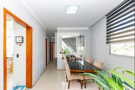 Sala 1 de apartamento à venda com 3 quartos, 90m² em Nova Granada, Belo Horizonte