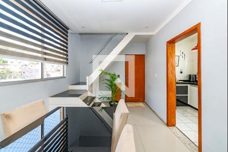 Sala 1 de apartamento à venda com 3 quartos, 90m² em Nova Granada, Belo Horizonte