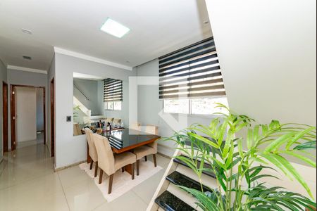 Sala 1 de apartamento à venda com 3 quartos, 90m² em Nova Granada, Belo Horizonte