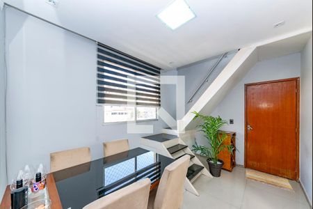 Sala 1 de apartamento à venda com 3 quartos, 90m² em Nova Granada, Belo Horizonte