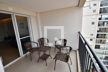 Sala - Sacada de apartamento para alugar com 2 quartos, 62m² em Taquaral, Campinas