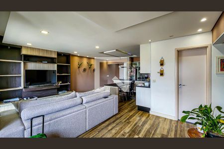 Sala de apartamento para alugar com 2 quartos, 87m² em Jardim Tupanci, Barueri