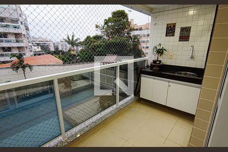 sala - varanda de apartamento para alugar com 3 quartos, 93m² em Freguesia (jacarepaguá), Rio de Janeiro