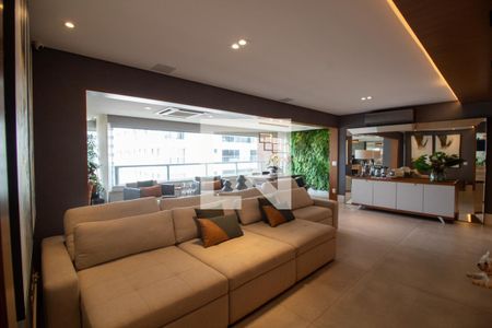 Sala de apartamento à venda com 4 quartos, 189m² em Jardim Morumbi, São Paulo