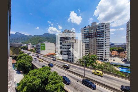 Vista da Sala de apartamento para alugar com 3 quartos, 140m² em Rio Comprido, Rio de Janeiro