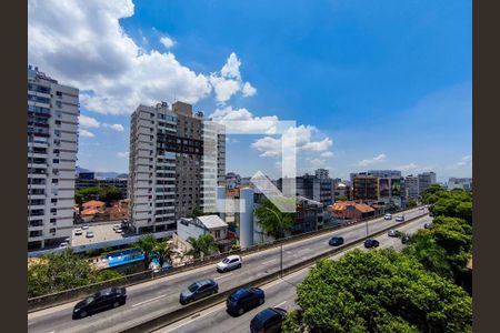 Vista da Sala de apartamento para alugar com 3 quartos, 140m² em Rio Comprido, Rio de Janeiro