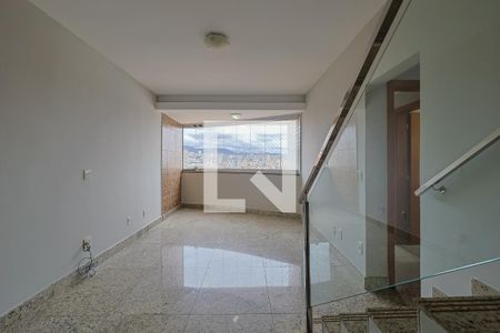 Sala de apartamento à venda com 3 quartos, 136m² em Sagrada Família, Belo Horizonte