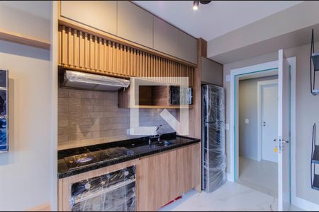 Cozinha de kitnet/studio à venda com 1 quarto, 21m² em Ipiranga, São Paulo