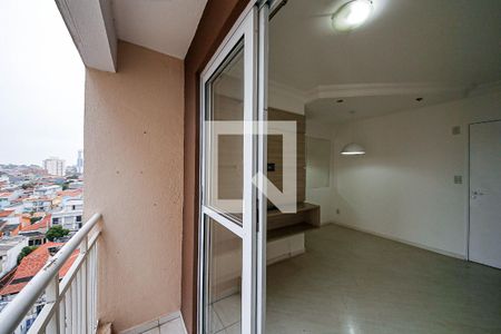 Varanda da Sala de apartamento à venda com 2 quartos, 50m² em Parque da Vila Prudente, São Paulo